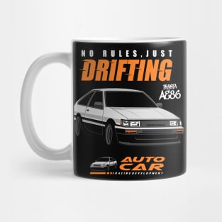 Drifting AE86 - No Rules Mug